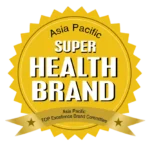 Asia Pacific Super Health Brand Award winner seal for Nanuri Food Malaysia